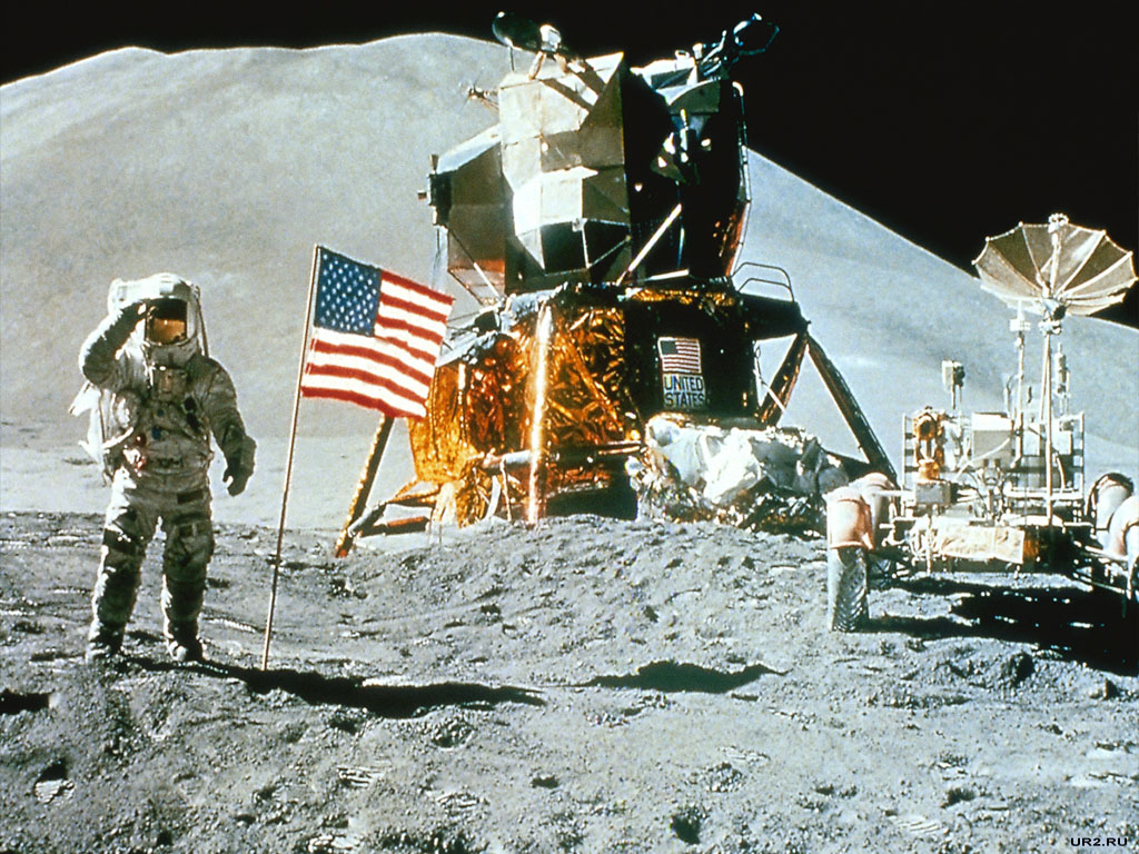Высадка американцев на Луне 